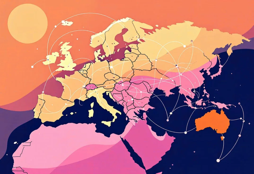 Global Market Reach - EU, Middle East, Asia, and Africa
